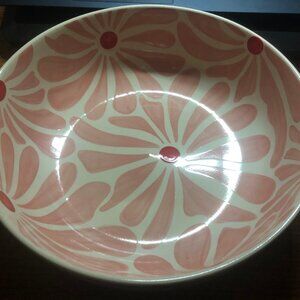 Rise and Shine Ceramic Bowl in Retro Flower Print